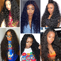 Xingweiqi — Lace Closure Swiss Lace Frontal Closure, 360 cheveux naturels, 2x6 4x4 5x5 6x6 13x4 13x6, 100