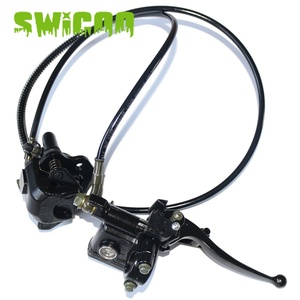 SWICOO Étrier <span class=keywords><strong>de</strong></span> maître-cylindre d'assemblage <span class=keywords><strong>de</strong></span> <span class=keywords><strong>frein</strong></span> arrière direct du fabricant pour <span class=keywords><strong>50cc</strong></span> 90cc 110cc 125cc ATV Quad - Product Image 3