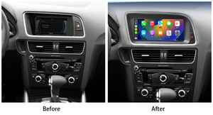 Autoradio Android 8,8 pouces avec CarPlay sans fil, navigation et écran tactile pour Audi Q5 2013-2016, écran HD - Product Image 4