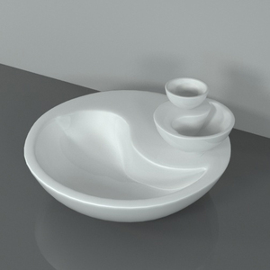 Y706 Lucky Bowl Flowerpot Chair Round Shape Modern Lobby <b>Garden</b> Artistic Decor Fiberglass Leisure Waiting <b>Seat</b> Bench - Product Image 1