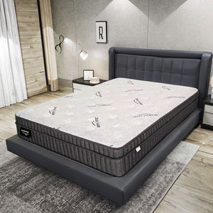 Colchón Homerich Duradero con Cubierta Euro Top Ignífuga, de Látex y <span class=keywords><strong>Espuma</strong></span> Viscoelástica, Tamaño Queen/King, Enrollable, con Resortes Ensacados, Ecológico, para Dormitorio - Product Image 1