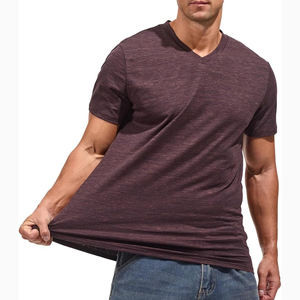 T-shirts décontractés à manches courtes pour hommes, taille plus, en coton 100%, respirants, coupe ajustée, nouvelle mode, best-sellers - Product Image 2