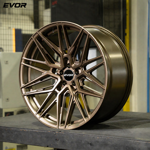 Jantes forgées EVOR 5x112 5x120 5x114.3 5x108 en alliage d'aluminium sur mesure pour voitures <span class=keywords><strong>4x4</strong></span>, camions tout-terrain et pick-up 18 19 20 21 22 23 24 25 26 - Product Image 5