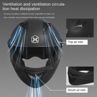 Casque de moto électrique unisexe toutes saisons avec double visière certifiée 3C, idéal pour la conduite hivernale et chaude