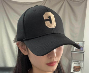 Bông vải Tùy chỉnh cao hồ sơ thêu logo đính kim loại có thể điều chỉnh khóa thể thao bóng chày chạy cap CHA hat - Product Image 1