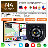 MMB Q5H 8GB 128GB Boîtier Android AI pour voiture avec CarPlay sans fil, adaptateur Android Auto, Boîtier AI intelligent Magic, Qualcomm 6225 680 Output