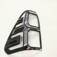 KQD Nouvelle Conception Très Vendue Cache Feux Arrière 3D ABS Effet Carbone Noir pour Toyota Hilux Revo 2016~ON 100% Testé Service 24/7