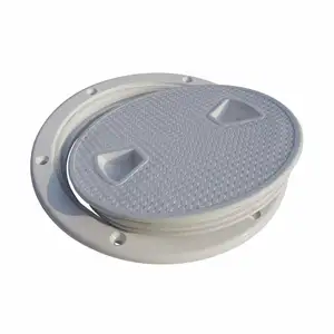 Escotilla de inspección de placa de cubierta de tornillo marino de plástico de 4 "/6"/8 ", barco de acceso de plástico RV redondo de Isure Marine hecho en China - Product Image 3