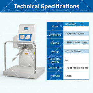 JUYOU Unidad Centralizada de Limpieza con Espuma de Acero Inoxidable 304, Estación de Desinfección Industrial de Alta Presión para Plantas de <span class=keywords><strong>Carne</strong></span> - Product Image 6