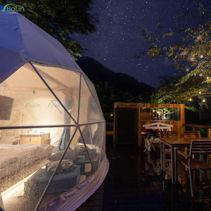 Tienda de Campaña Geodésica Profesional de Lujo <span class=keywords><strong>Boin</strong></span> con Tela de PVC, Instalación para las Cuatro Estaciones, para Camping y Glamping, Incluye Baño - Product Image 6