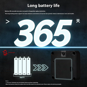 Tuya עבור Bluetooth חכם מגירת מנעול סגסוגת ארון סגסוגת אבץ עם אפליקציה nfc שליטה מרחוק <span class=keywords><strong>wifi</strong></span> כרטיס נעילה - Product Image 5