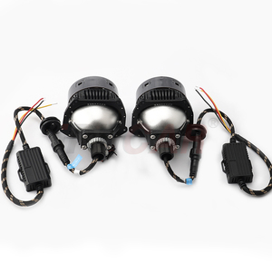 IPHCAR alta potencia 3 pulgadas P1PRO <span class=keywords><strong>Matrix</strong></span> Bi LED lente de Proyector láser 6000K 6 + 1 Chip LED lámpara antiniebla DE COCHE LED lente de proyector faros - Product Image 4