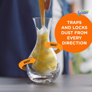 ที่ปัดฝุ่นแบบใช้แล้วทิ้งด้ามจับไม้เนื้อนุ่มเป็นมิตรกับสิ่งแวดล้อมสำหรับเติมทำความสะอาดเฟอร์นิเจอร์ - Product Image 1
