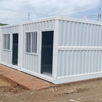 Planos de Casas Modernas Pequeñas y Económicas de 40 Pies por 30 Pies, de Dos Pisos, Casa Contenedor de Dos Plantas, Casa Prefabricada Plegable