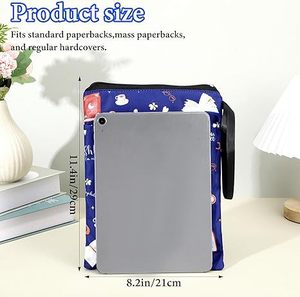 Funda Protectora para Kindle con Estampado Personalizado, Acolchada con Esponja y Lona Gruesa, con Cierre, Regalo para Amantes de los Libros - Product Image 3