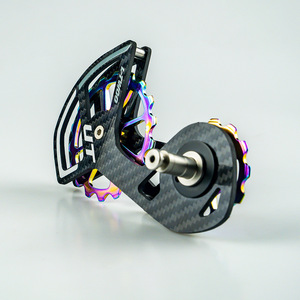 Poulie de dérailleur en fibre de carbone et céramique LTWOO 105/UT à roulement large LS pour groupes Shimano 6800, R7000, R8000, ULTEGRA, Dura-Ace - Product Image 5