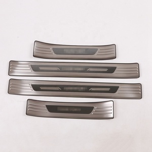WZXD New Arrival <b>Car</b> Door Sill Guards Stainless Steel Door Sill Plate Exterior Accessories for Territory 2019 - Product Image 6