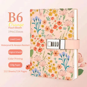 Livre de mots de passe en langue des fleurs B6 avec carnet de notes créatif pour étudiants - Product Image 6