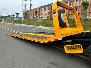 Camion diesel à plat de haute qualité de 3 à 5 tonnes, nouvel état avec dépanneuse roll-on roll-off fournie par un fournisseur réputé - Product Image 4