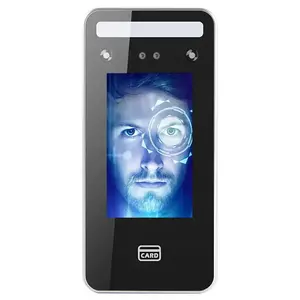 smart door look face recognition office payroll facial recognition clock in system