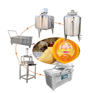 Línea de producción de queso Cheddar MY, máquina para hacer queso a pequeña escala, máquina para cocinar y estirar <span class=keywords><strong>mozzarella</strong></span> - Product Image 2
