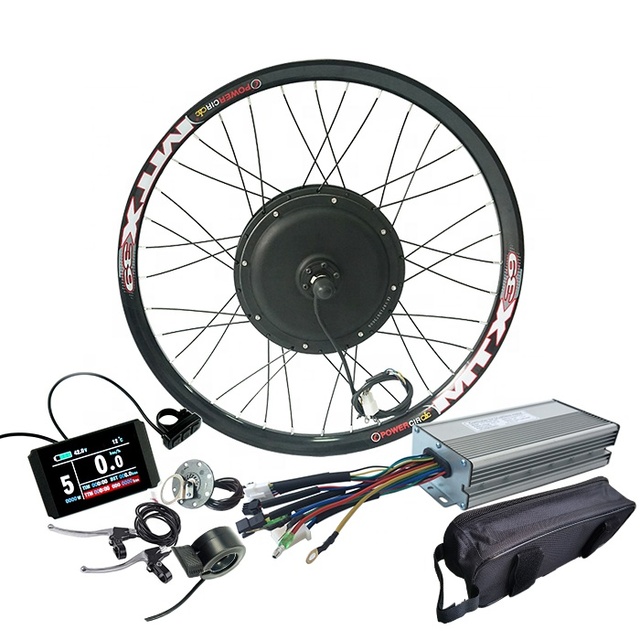Cheap 48/52V2000W 135mm Rear Electric Bike Kit Brushless Gearless DC Hub Motor MTX39 Rim Ebike Conversion Kit with 7Speed