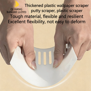 Racloir à papier peint plat en plastique épaissi de qualité industrielle, personnalisable ODM, spécial, agrandi, durci, outil mural façonnable - Product Image 3