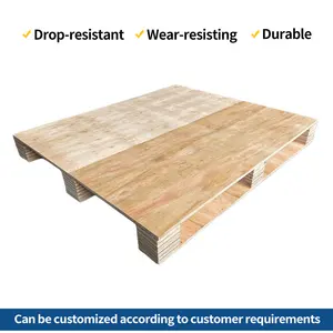ZNPP014木製パレットは、安価で耐久性があり、頑丈で、積み重ね可能な大型パレットです。