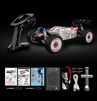 Радиоуправляемая машина HOSHI N517C 1/12 4WD, 70 км/ч, с бесщеточным двигателем, регулятором хода 45A ESC, пультом FlySky FS-G4P 4CH, 3S, высокоскоростной внедорожный багги-трак