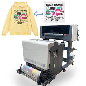 Black Friday Nueva llegada A3 Black DTF Máquina mezcladora de polvo con envoltura de rodillo y calentador para Impresión textil de camisetas - Product Image 1
