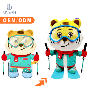 UYEAH CE OEM/ODM – Nouveaux jouets en peluche personnalisés avec logo, peluches de chat et tigre douces et personnalisables avec ailes - Product Image 3