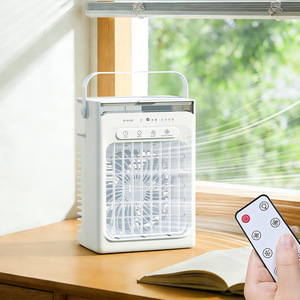 2026 Portable Spray Cooling Fan Desktop Water <b>Mist</b> <b>Humidifier</b> Fan Energy Saving For Home Office Dorm Personal Cool Air Device - Product Image 1