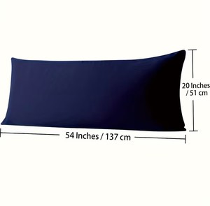Washable Custom Modern Woven <strong>Rectangular</strong> Body Pillowcase 100% Cotton <strong>Cushion</strong> <strong>Cover</strong> for Home &amp; Hotel Use Body Pillowcase - Product Image 3