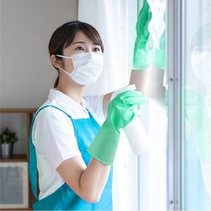 ANBOSON Gant en <span class=keywords><strong>latex</strong></span> rose réutilisable de lavage de la vaisselle à manches longues de 12 pouces du fabricant - Product Image 4