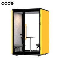 Kabin Kantor Portabel Kedap Suara Modern, Pod Rapat Privasi Akustik, Bilik Telepon, Pod Isolasi Suara