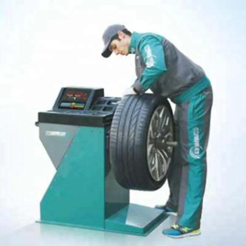 Economic Car Inspection Machine Tyre Balancer/ tire Wheel Balance Wheel Balancing Machine