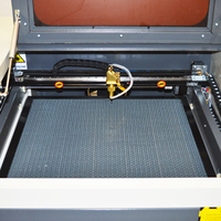 400*500mm cuir/feutre/bois/acrylique/tissu découpé 50W Machine de découpe Laser Co2 graveur Laser