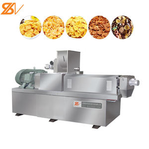 Équipement de fabrication d'extrusion de céréales de petit-déjeuner en flocons de maïs croustillants, flocons de maïs alimentaires - Product Image 5