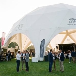 Carpa Inflable Grande para Ferias Comerciales, Impresión a Doble Cara, Carpa Publicitaria Inflable con Logotipo Impreso - Product Image 3