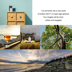 Meike-lenso enfoque Manual de Marco completo De Gran apertura <span class=keywords><strong>50</strong></span>มม. F1.2 camaras SO Mount/NIK ON <span class=keywords><strong>Z</strong></span> Mount/CAN ON ef/l MOUNT - Product Image 5