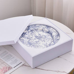 Vente en gros de services de vaisselle en porcelaine fine à motif floral de style européen, 3 pièces - Product Image 4