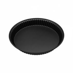 Stampo per crostata nera con fondo liscio da 28 cm - Product Image 2