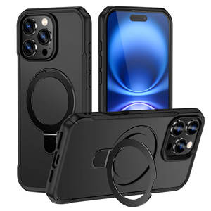 <span class=keywords><strong>Nouvelle</strong></span> création magnétique <span class=keywords><strong>deux</strong></span>-en-<span class=keywords><strong>un</strong></span> PC support coque de téléphone <span class=keywords><strong>pour</strong></span> Apple <span class=keywords><strong>pour</strong></span> iPhone 17 Promax couverture arrière antichoc - Product Image 2