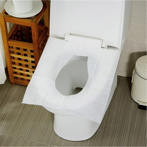 Housses jetables pour siège de toilette, lot de 100 pièces, jetables, portables, pliables, en papier, jetables - Product Image 6