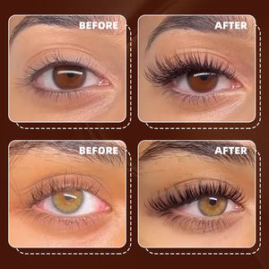 ESSI LASH Vente en gros Extensions de cils coréens Pbt Brown Plateaux de cils brun clair 0 .. 05 Extensions de cils bruns doux - Product Image 6
