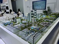 Usine de modèles architecturaux sur mesure pour l'énergie nouvelle destinée aux expositions mondiales