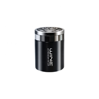 Porte-gobelet de voiture baume solide ornements d'aromathérapie bouteille en verre de parfum d'huile essentielle écologique accessoires d'intérieur de parfum