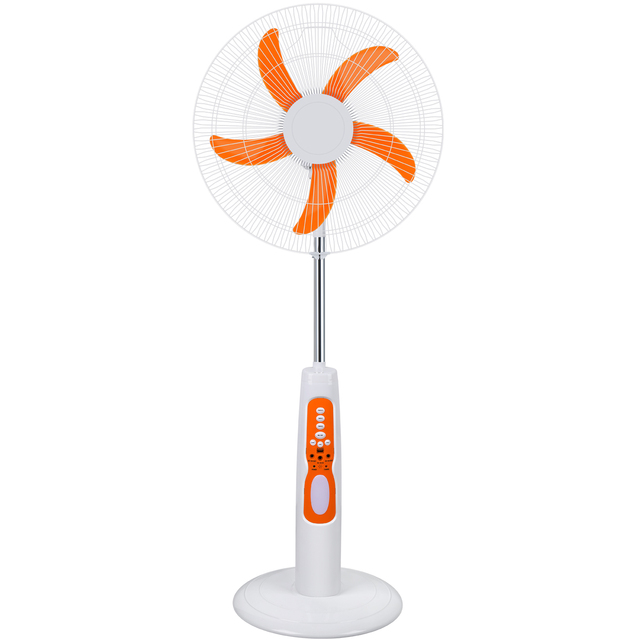 18 Inch Electric Fan Newest Solar Charging Floor Standing Fan Emergency Rechargeable With Remote Control
