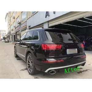 Diffusore Posteriore per <span class=keywords><strong>Audi</strong></span> <span class=keywords><strong>Q7</strong></span> RSQ7 <span class=keywords><strong>2015</strong></span>-2019, Kit Carrozzeria Stile Normale - Product Image 6