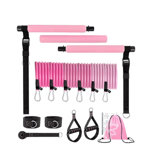 Kit Bar Pilates dengan tali resistensi karet <span class=keywords><strong>3</strong></span> Set, Kit olahraga dengan tali tumpuk - Product Image 1